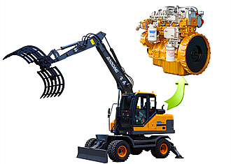 抓草机动力部件