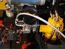 宝鼎抓草机部件细节图