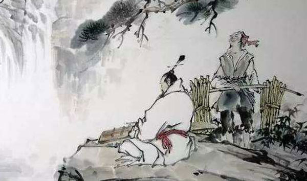 俞伯牙和钟子期.jpg 俞伯牙和钟子期.jpg