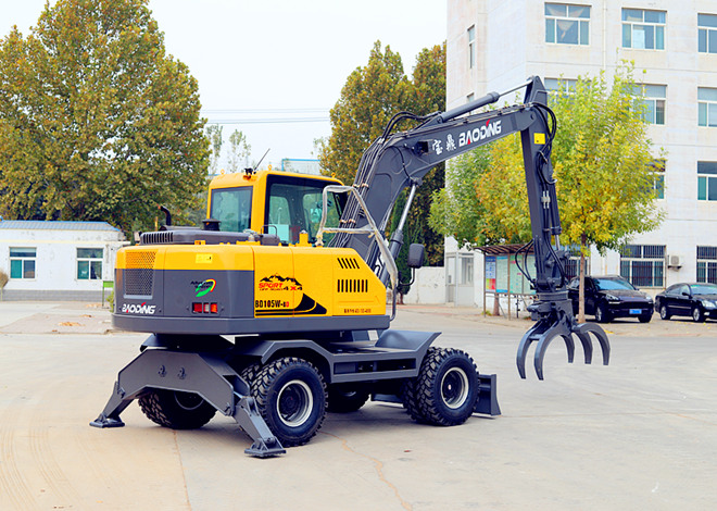 宝鼎抓木机高效率