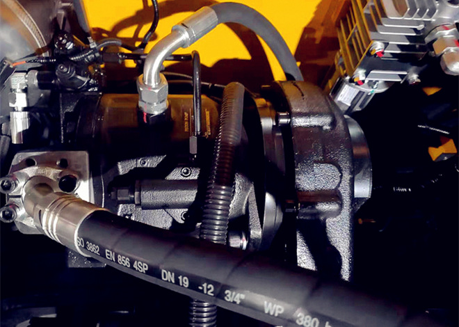 宝鼎抓木机液压系统 宝鼎抓木机液压系统