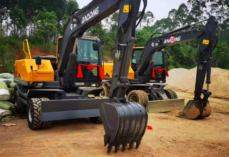 宝鼎轮式挖掘机抓木机 宝鼎轮式挖掘机抓木机