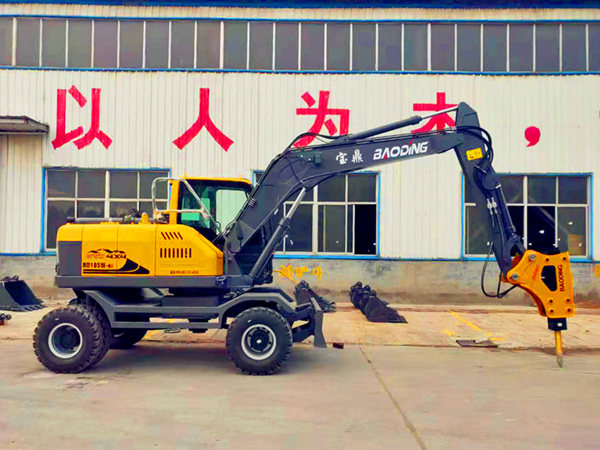 出口轮式挖掘机 出口轮式挖掘机