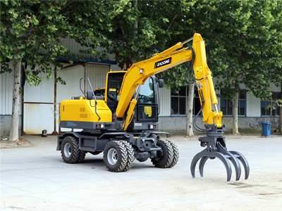 宝鼎80轮式抓木机