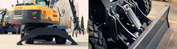 前铲后支腿设计 前铲后支腿设计