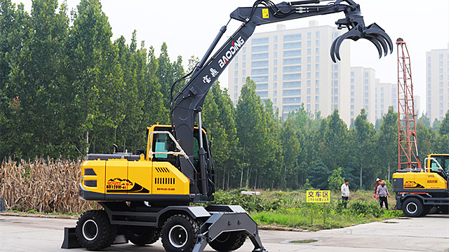宝鼎120抓木机 宝鼎120抓木机