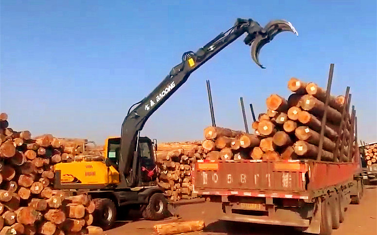 宝鼎95抓木机 宝鼎95抓木机