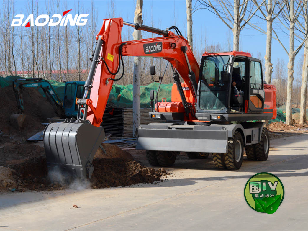 宝鼎轮式挖掘机 宝鼎轮式挖掘机