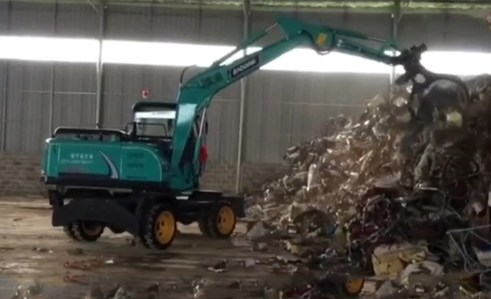 抓铁机抓钢机 抓铁机抓钢机