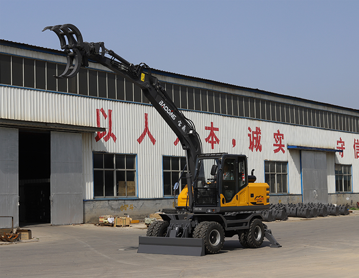 宝鼎BD100W-9GS轮式抓木机 宝鼎BD100W-9GS轮式抓木机