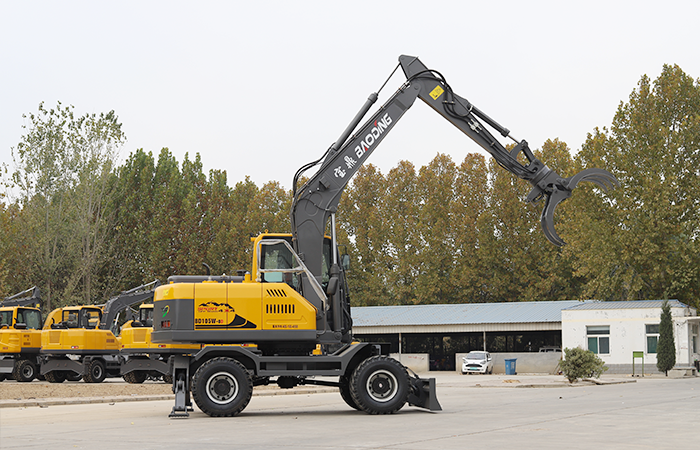 105轮式抓木机 105轮式抓木机