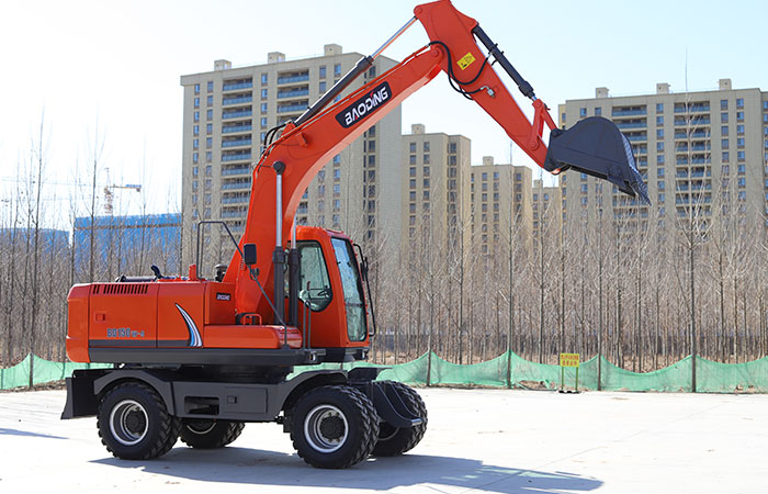 轮式挖掘机 轮式挖掘机