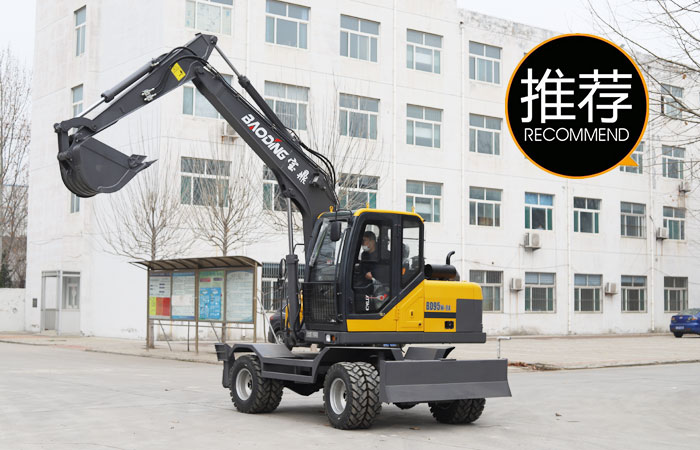 轮式挖掘机 轮式挖掘机