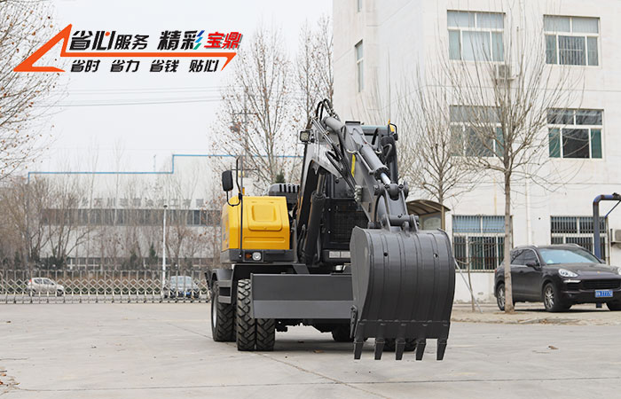 轮式挖掘机 轮式挖掘机