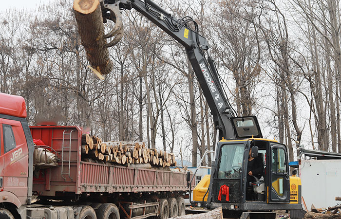 抓木机 抓木机