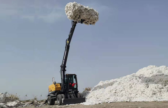 轮式抓棉机 轮式抓棉机