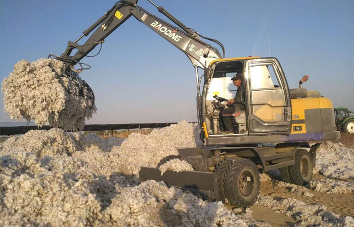 轮式抓棉机 轮式抓棉机