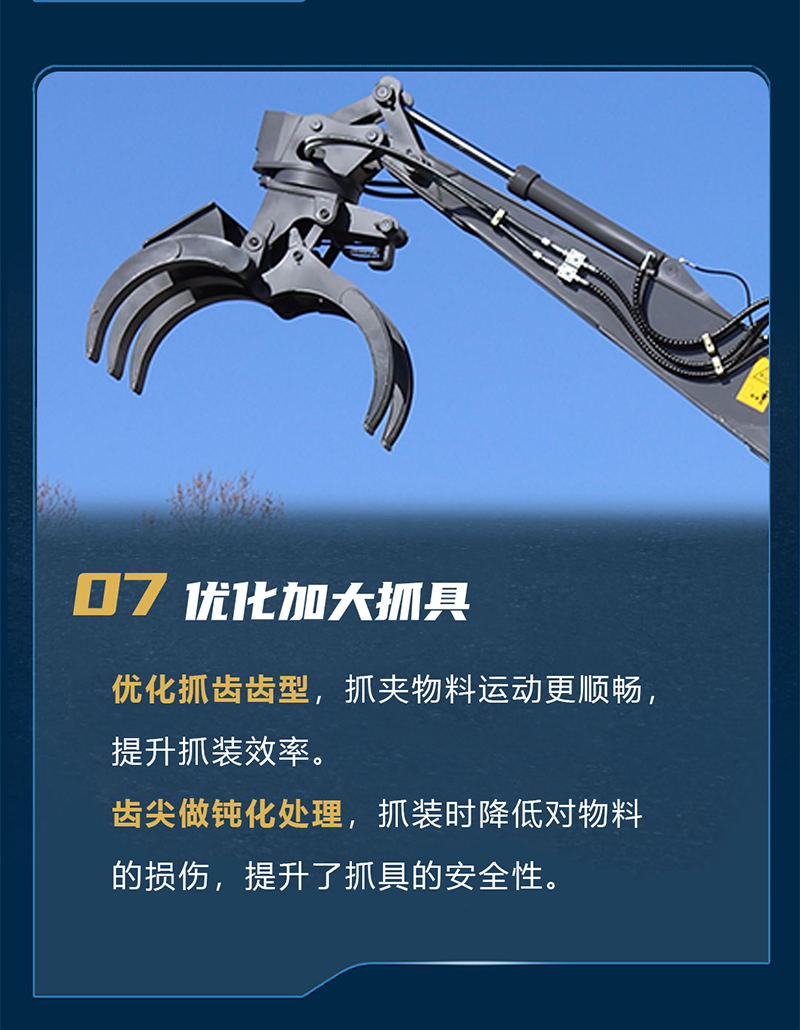 宝鼎BD125PLUS抓木机