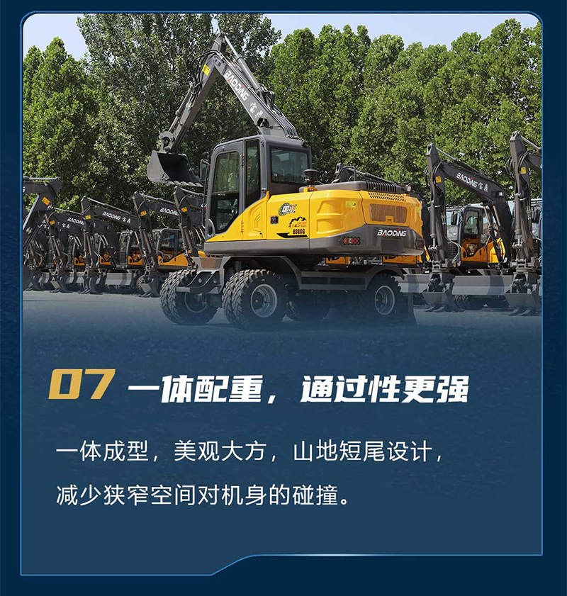 宝鼎BD80挖掘机
