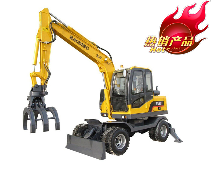宝鼎90型轮式抓木机 宝鼎90型轮式抓木机