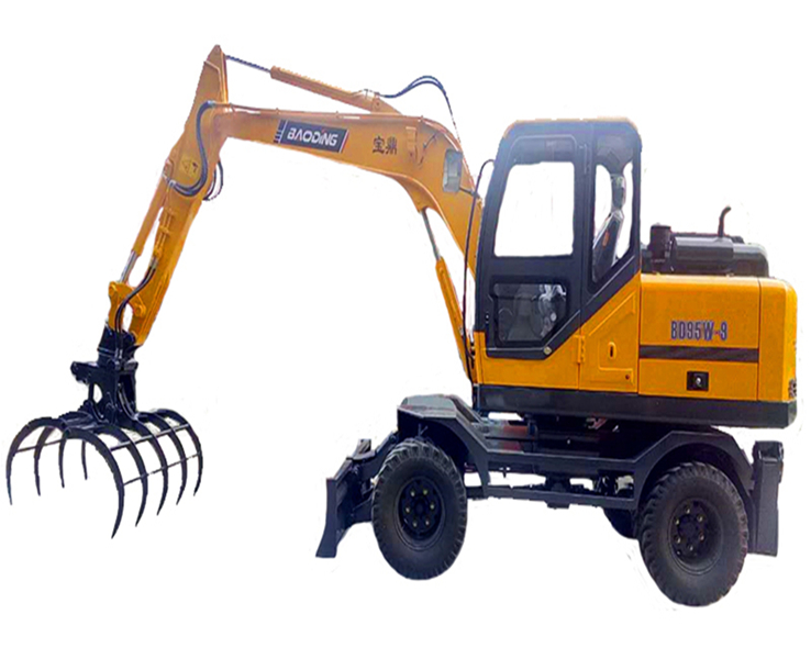 宝鼎轮式95-7多功能抓料机 宝鼎轮式95-7多功能抓料机