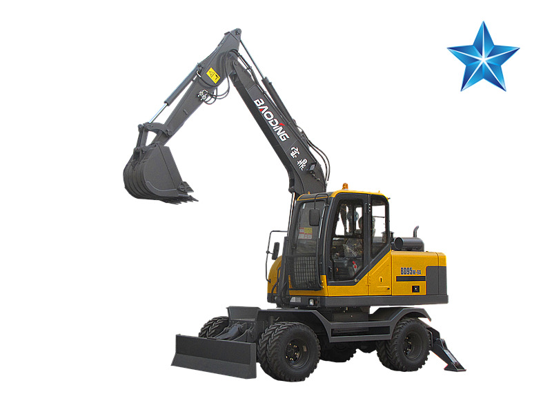 宝鼎BD95W升级款轮式挖掘机 宝鼎BD95W升级款轮式挖掘机