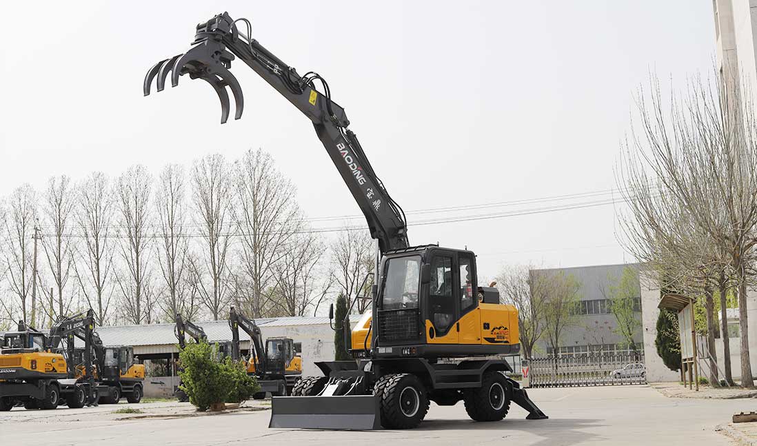 宝鼎BD80W-9H轮式挖掘机 宝鼎BD80W-9H轮式挖掘机