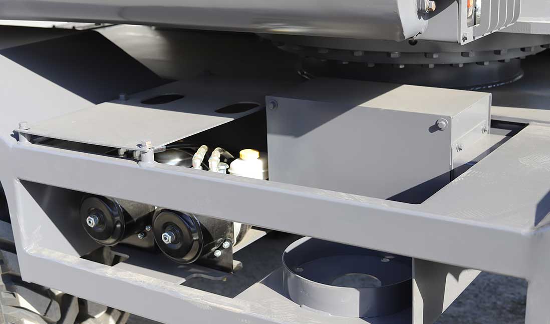 宝鼎BD125PLUS轮式抓木机